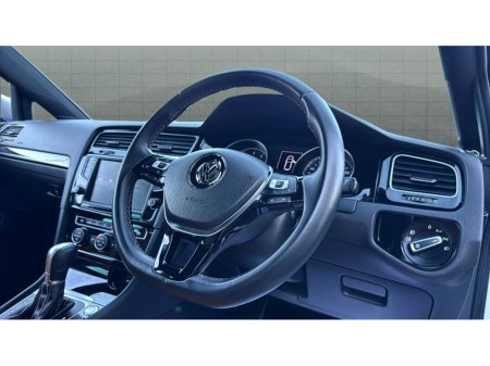 2014 Volkswagen Golf *HIGHLINE-MILANO MODEL* FULL SPC / COGNAC LEATHER - HEATED SEATS - CAMERAS - PEARL WHITE €12,900 thumbnail