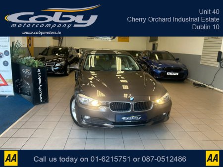 2015 BMW 3 Series 2.0 Saloon 4DR AUTO. New NCT done before collection. Full Leather, Alloy Wheels, Dual Climate Control, Rear Parking Sensors, Bluetooth, MFSW, Automatic Lights & Wipers and more. €8,950