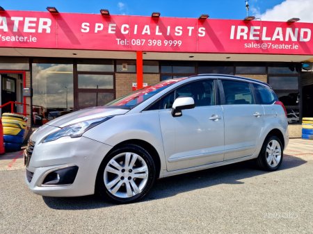 2015 Peugeot 5008 1.6 HDI 115 BHP ACTIVE NCT 07/26 TAX 08/25 7 SEATER €6,900