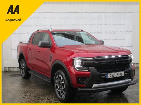 2025 Ford Ranger EX DEMO MODEL WITH ONLY 6000 KMS D/CAB WILDTRAK - 2.0TD AUTOMATIC !! PRICE PLUS VAT €52,000