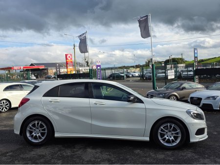 2013 Mercedes-Benz A Class ( 132 REG ) A180 AMG INTERIOR FULL LEATHER  HEATED ELECTRIC SEATS / HI SPEC  LOW ROAD TAX BAND / SIMI DEALER €13,450 thumbnail