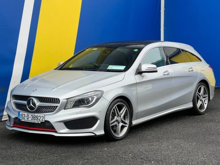 2015 Mercedes-Benz CLA Class CLA180 SHOOTING BRAKE AMG-LINE 1.6 AUTO // PANORAMIC SUNROOF // FULL SERVICE HISTORY // €18,950 thumbnail