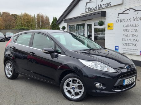 2012 Ford Fiesta **VERY LOW MILEAGE** 1.2 PETROL TITANIUM €8,450
