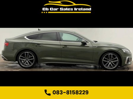 2023 Audi A5 2.0 TDI 35 S line Sportback 5dr Diesel S Tronic Euro 6 (s/s) (163 ps) 1 OWNER + DISTRICT GREEN + VIRTUAL COCKPIT + REVERSE CAMERA €46,250