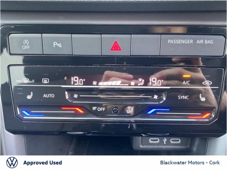 2023 Volkswagen T-Cross 1.0TSI 110BHP R-LINE WITH ADVANCED LED HEADLIGHTS €26,995 thumbnail