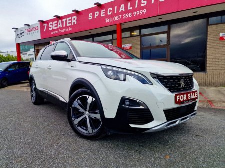 2018 Peugeot 5008 2.0 DIESEL GT LINE AUTOMATIC LOW MILEAGE TOP SPEC 7 SEATER €25,900