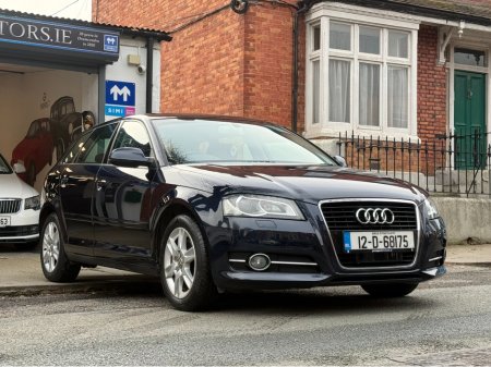 2012 Audi A3 1.4 Automatic, Only 66k KMS, New NCT, Full Leather, Heated Seats, Bluetooth & Apple CarPlay/Android Auto, Air Con, Service & Warranty Included, SIMI Dealer €10,950