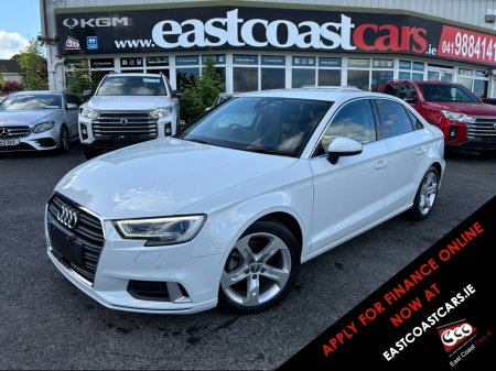 2019 Audi A3 SALOON ( 192 REG FULL LEATHER SEATS  PACK VIRTUAL COCKPIT - NAVIGATION  - REVERSING CAMERA / PARKING SENSORS - DRIVE MODE - SIMI DEALER - LOW ROAD TAX BAND