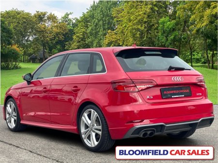 2017 Audi A3 1.4 TFSI, S-LINE, 2 YEAR NCT // IMMACULATE €18,950 thumbnail
