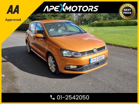2017 Volkswagen Polo FINANCE ARRANGED * 1.2 SPECIAL EDITION * LEATHER INTERIOR * ALLOYS * AUTOMATIC (DSG) * AA APPROVED  * 101 SAFETY CHECKLIST * 12-MONTH ROADSIDE ASSIST  * IMMACULATE * TOP-SPEC 5DR HATCH * LOW LOW KMs