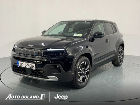 2026 Jeep Avenger Summit edition 54kw €37,995