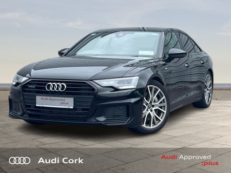 2023 Audi A6 2.0 50TFSI E 299BHP BLACK EDITION WITH VALCONA LEATHER SEATS & 4 ZONE CLIMATE CONTROL €53,995