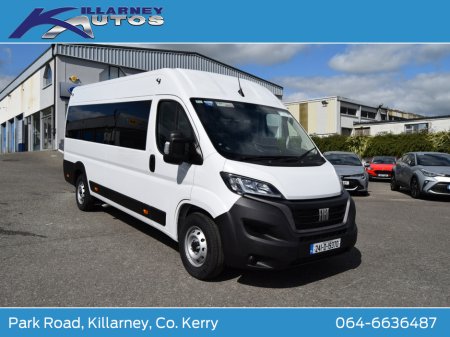 2024 Fiat Ducato Minibus 17 Seat Minibus 2.2 180HP With Tachograph Price Plus Vat