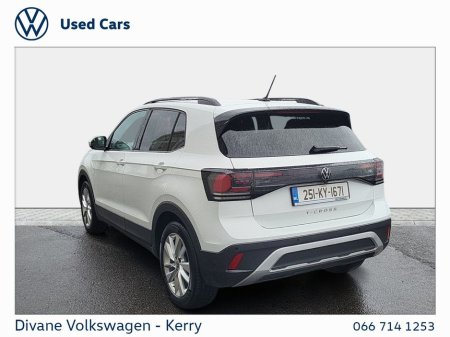 2025 Volkswagen T-Cross EDITION 75 1.0 TSI PETROL 95HP €28,950