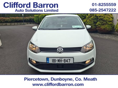 2018 Volkswagen Polo TRENDLINE 1.0 75HP MANUAL 5SPEED 5DR €16,450