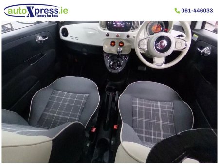 2018 Fiat 500 TWINAIR LOUNGE Panoramic Glass Roof Automatic, Reversing camera €13,495