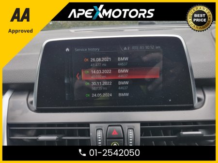 2018 BMW 2 Series Gran Tourer FINANCE ARRANGED * X-DRIVE SPORT  * AUTO GRAN TOURER * AWD (4X4) * 7-SEATER AUTO * NEW NCT OCT-27 * IMMACULATE * 9-STAMPS SERVICE HISTORY * AA APPROVED * 101 SAFETY CHECKLIST * AUTOMATIC *HEATED SEATS €20,949 thumbnail