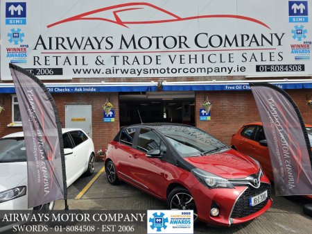 2016 Toyota Yaris 1.33 VVT-I  * DESIGN * 5 SPEED MANUAL * PHONE * MEDIASTREAM * CRUISE * AIRCON * ALLOYS * FOGS *