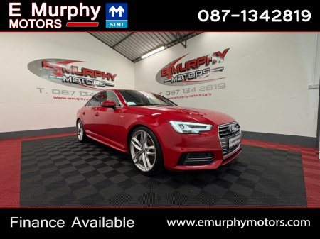 2017 Audi A4 2.0 TDI S/LINE AUTO 190P €75 PER WEEK €21,950