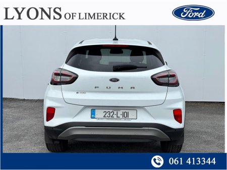 2023 Ford Puma 1.0L EcoBoost Hybrid 125PS Titanium 5DR €23,000 thumbnail