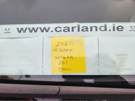 2020 Toyota Vitz (2yr warranty) 990cc Auto no miles on car 31344 €14,999 thumbnail