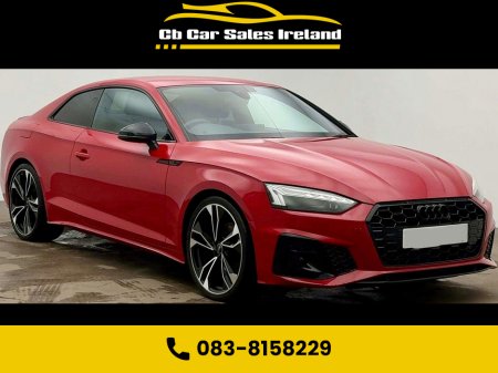 2023 Audi A5 2.0 TFSI 35 Black Edition Coupe 2dr Petrol S Tronic Euro 6 (s/s) (150 ps) 1 OWNER + REVERSE CAMERA + VIRTUAL COCKPIT + HEATED SEATS €47,900