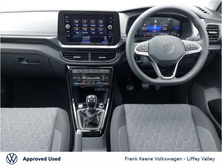 2025 Volkswagen T-Cross EDITION 75 1.0TSI 95BHP *DEEP BLACK PEARL METALLIC* €29,995