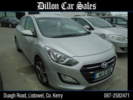 2016 Hyundai i30 1.6 DELUXE 5DR €9,999