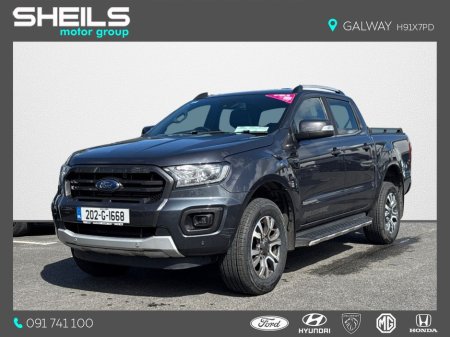 2020 Ford Ranger RANGER DOUBLE CAB WILDTRAK 2.0 PRICE EX VAT €26,829