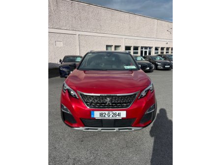 2018 Peugeot 3008 1.5BHDI GT LINE 130BHP 5DR €16,650
