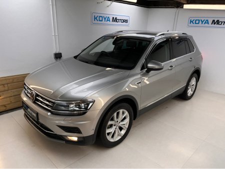 2019 Volkswagen Tiguan 2.0 TDI 4MOTION AWD HIGHLINE PRO PLUS AUTOMATIC //  360* CAMERA W/ REVERSING CAMERA // ELECTRIC TAILGATE // PARKING AID ASSIST // 4 MODE DRIVING // HEATED SEATS // ELECTRIC DASH // HEADS-UP DISPLAY €25,950