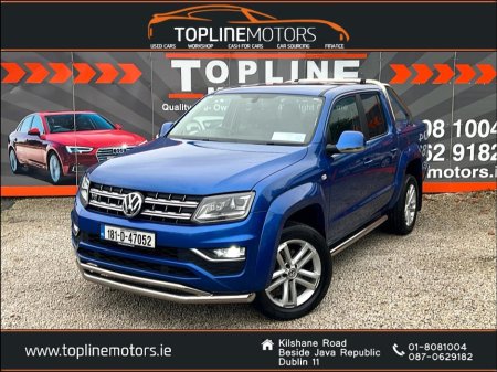 2018 Volkswagen Amarok 3.0 TDI HIGHLINE V6//FULL LEATHER//NEW DOE//TAXED//PLUS VAT== €27,500