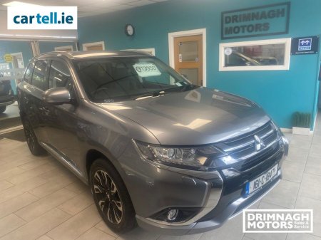 2016 Mitsubishi Outlander 2.0 GX3H+ Phev 200BHP 5DR Auto €11,950