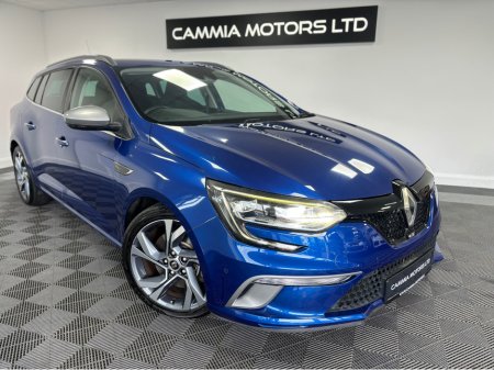 2018 Renault Megane RENAULT MEGANE GT 1.6 PETROL AUTO*REAR WHEEL STEERING*HEATED GT BUCKET SEATS*PARK ASSIST & 360 CAMERAS*KEYLESS ENTRY*AMBIENT LIGHTING*PADDLE SHIFTS*ELECTRIC HANDBRAKE*FINANCE AVAILABLE*TRADE INS* €18,950