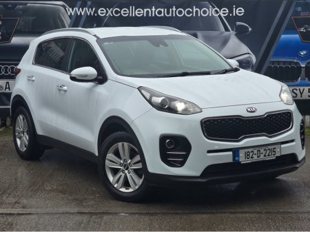 2018 Kia Sportage PLATINUM SAM 5DR WHITE HIGH SPEC. IMMACULATE