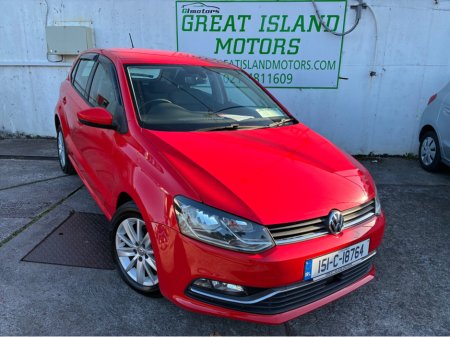2015 Volkswagen Polo 1.2 TSI 3DR 90HP Comfortline + €11,950