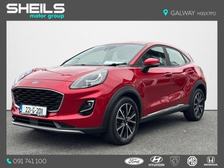 2022 Ford Puma 1.0L EcoBoost mHEV 125PS Titanium €22,450