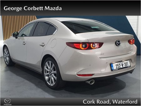 2025 Mazda Mazda3 2.0L e-SkyactivX 186PS 6MT FWD Exclusive-Line SUNR - Demo (From €132 per week) €38,995