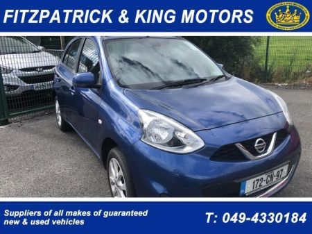 2017 Nissan Micra 1.2 SV E6 4DR
