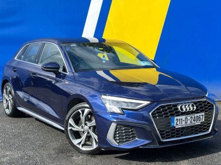 2021 Audi A3 SPORTBACK 30 TDI S-LINE // APPLE CARPLAY // FULL MAIN DEALER SERVICE HISTORY // DIGITAL CLUSTER €26,950