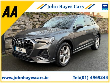2024 Audi Q3 S LINE 45 TFSI E//LOW MILEAGE//FULL LEATHER//REVERSE CAMERA//FINANCE PACKAGES// €46,950