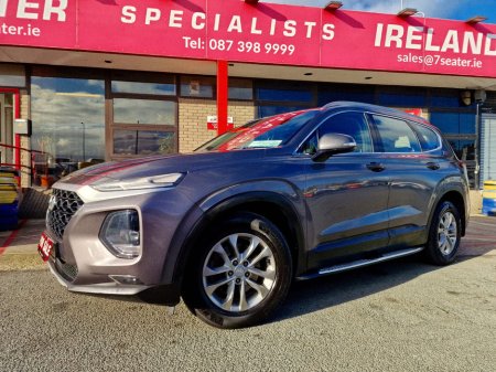 2019 Hyundai Santa Fe 7seater COMFORT PLUS 200bhp NCT 01/27 TAX 02/26 7 SEATER €23,900