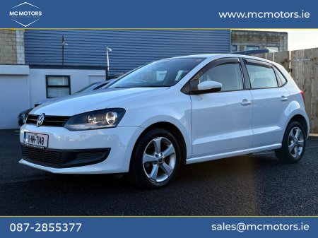 2011 Volkswagen Polo 6 MONTH WARRANTY + NCT + TAX €8,450