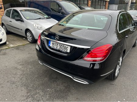 2015 Mercedes-Benz C Class 200 Auto//ONLY 82000KLMS///TOP OF THE RANGE AVANTGARDE MODEL///I OWNER IRISH CAR WITH BRAND NEW NCT UNTIL 9/2026//TAXED TILL MAY//LOW TAX 270E €16,950