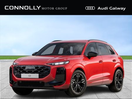 2026 Audi Q3 €595 p/m - S-LINE E-HYBRID 272 BHP €62,450