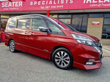 2017 Nissan Serena 2.0 PETROL HYBRID AUTOMATIC LOW MILEAGE 8 SEATER €19,900