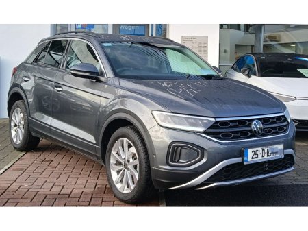 2025 Volkswagen T-Roc EDITION 75 1.0TSI M6F 116HP *REAR VIEW CAMERA, PARK ASSIST €33,495