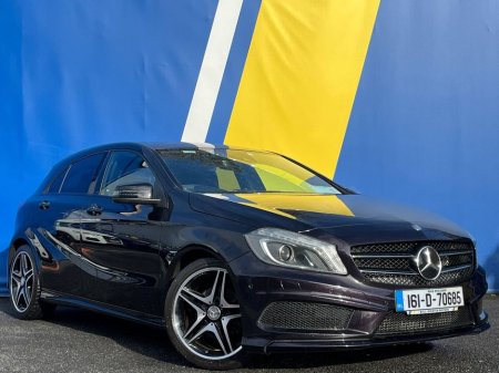 2016 Mercedes-Benz A Class A180 AMG-NIGHT PACK 1.6 AUTO // AMG-LINE SPORT SEATS // 18” AMG-LINE ALLOYS // ADAPTIVE CRUISE CONTROL €17,900