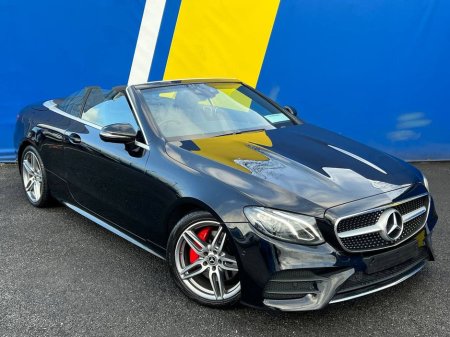 2018 Mercedes-Benz E Class E220D AMG-LINE CONVERTIBLE 2.0 // LEATHER/ALCANTARA HEATED SEATS // 19