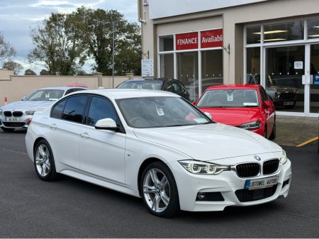 2018 BMW 3 Series 320D M-SPORT SALOON AUTOMATIC * REAR VIEW CAMERA, PARKING SENSORS FRONT & REAR, ADAPTIVE CRUISE CONTROL, POWER ADJUSTABLE SEATS, 3 STAGE HEATED SEATS, MEMORY SEATS, ALCANTARA SEATS, ISOFIX * €24,950